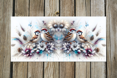 Christmas birds | 4 Xmas Sublimation Mug design PL Product Image 4