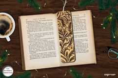 Frost Pattern Bookmarks SVG Bundle | Glowforge | Laser Cut Product Image 8