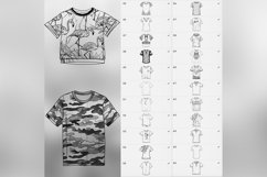 100 Procreate T-Shirt Stamp Brushes Product Image 9
