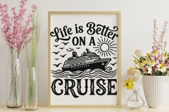 Life Is Better On A Cruise Svg, Family Cruise Svg. Product Image 9