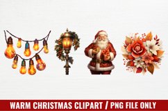 Warm Christmas Clipart Sublimation Product Image 1