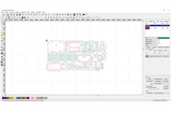 Fireplace ornament miniature -laser cut file, Glowforge file Product Image 4