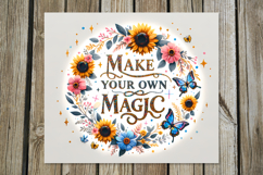 Motivating inscriptions | Skinny tumbler sublimation designs Product Image 8