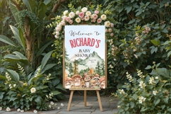 Baby Shower Welcome Sign Template 135 Product Image 5
