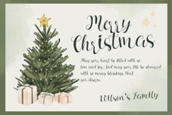 Lovely Christmas is a charming handwritten script font Product Image 7