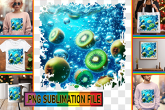 Stylish PNG Art for TSHIRTS, 3D Fruits Product Image 1