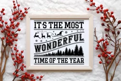 It's the most wonderful time of the year SVG Product Image 3