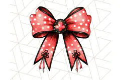 Western Style Bow PNG, Cute Cowboy, Cowgirl Coquette Png Product Image 4