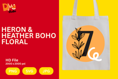Heron &amp; Heather Boho Floral Monogram Product Image 1