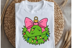 Green Christmas decoration png design for T-shirts Product Image 5