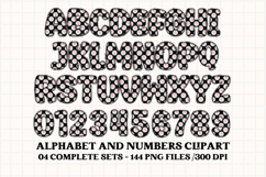 Shabby Chic letters doodle, shabby chic png alphabet clipart Product Image 2