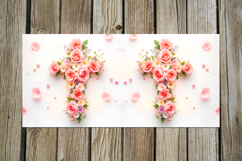Christian cross, flowers 2 | 4 Faith Sublimation Mug designs Product Image 4