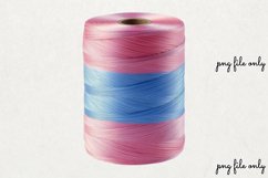 Retro Sewing Sublimation Clipart PNG Product Image 1