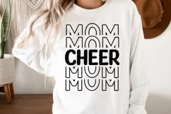 Cheer Mom SVG, Cheer Mom Stacked SVG, Cheer Mom Life SVG Product Image 6