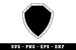 Tampler Shield Svg Design| SVG Cut files | Cricut Product Image 1