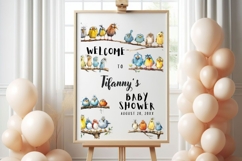 Baby Shower Welcome Sign Template 120 Product Image 3