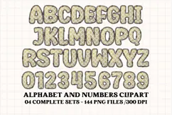 Princess Alphabet png clipart, princess letters doodle Product Image 2