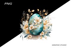 Easter Clipart, Easter Egg Clipart, Easter Bunny Png Product Image 1