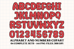 Video game Alphabet, video game letters doodle clipart Product Image 2
