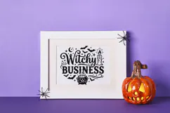 Witchy Business Svg, Halloween Witch Svg, Witchy Vibes Svg. Product Image 9