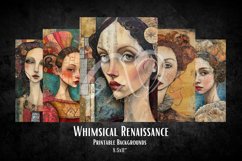 Whimsical Renaissance Portrait Product Image 4