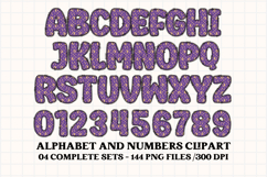 Wizard Magic School Alphabet Clipart, wizard letters doodle Product Image 2