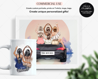 Vegas Girls Clipart Create Fun &amp; Bold Custom Portraits Product Image 6