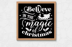Believe in the magic of christmas SVG, Christmas SVG Product Image 3