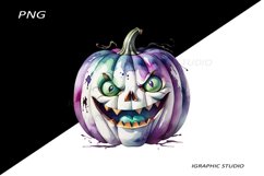 Halloween Pumpkin Clipart Product Image 1