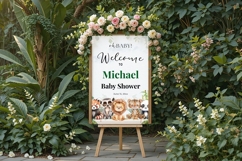 Baby Shower Welcome Sign Template 177 Product Image 4