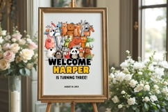 Baby Shower Welcome Sign Template 130 Product Image 4