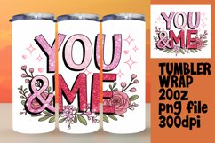 Stylish 20oz Tumbler Design , Valentines Product Image 1