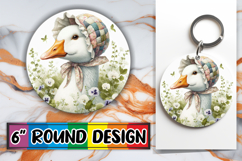 Joyful Circle Designs Sublimation PNG, Goose Product Image 1