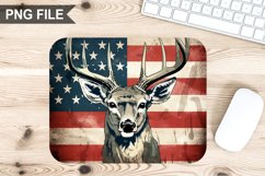 4th Of July Deer Sublimation Mouse Pad PNG Bundle Product Image 9