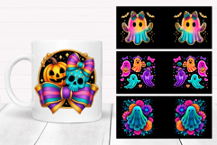 Halloween Mug Bundle. Halloween Mug Sublimation Product Image 10