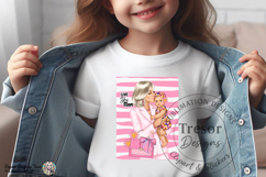 Love You Mom Fashion Blonde Mother &amp; Cute Baby Clipart PNG Product Image 10