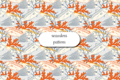 Coral Reef Fish Seamless Coastal Marine Pattern Product Image 1