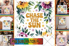 Playful TSHIRT Gift Ideas PNG, Flower Quote Product Image 1