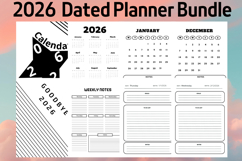 best simple 2026 dated planners bundle 1 Product Image 3