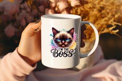 Funny Cat Sarcastic Quote Clipart Sublimation #8 Product Image 2