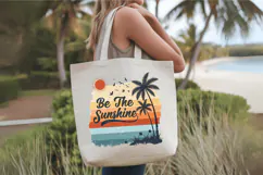 Be the sunshine Summer PNG, Retro Beach PNG Sublimation Desi Product Image 8