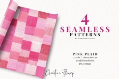 Seamless Pink Girly Digital Paper Product Image 2