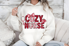 Cozy Nurse PNG, Nursing Sublimation Design Product Image 8
