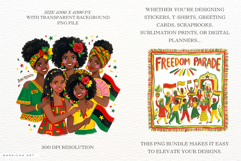 Juneteenth Celebration Clipart Product Image 2