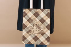 Chocolate Toile Digital Paper Pack, Vintage Floral Toile Product Image 8