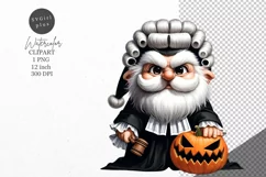 Halloween clipart, Halloween gnome clipart, Gnome clipart Product Image 1
