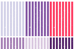 Distressed Stripe PNG Bundle, Retro Grunge Striped Product Image 13