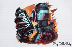 Urban Life Clipart PNG Product Image 1