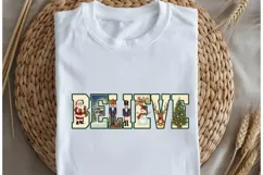 Christmas words png design for T-shirts Product Image 5