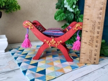 Miniature tabouret digital file baroque dollhouse furniture Product Image 8